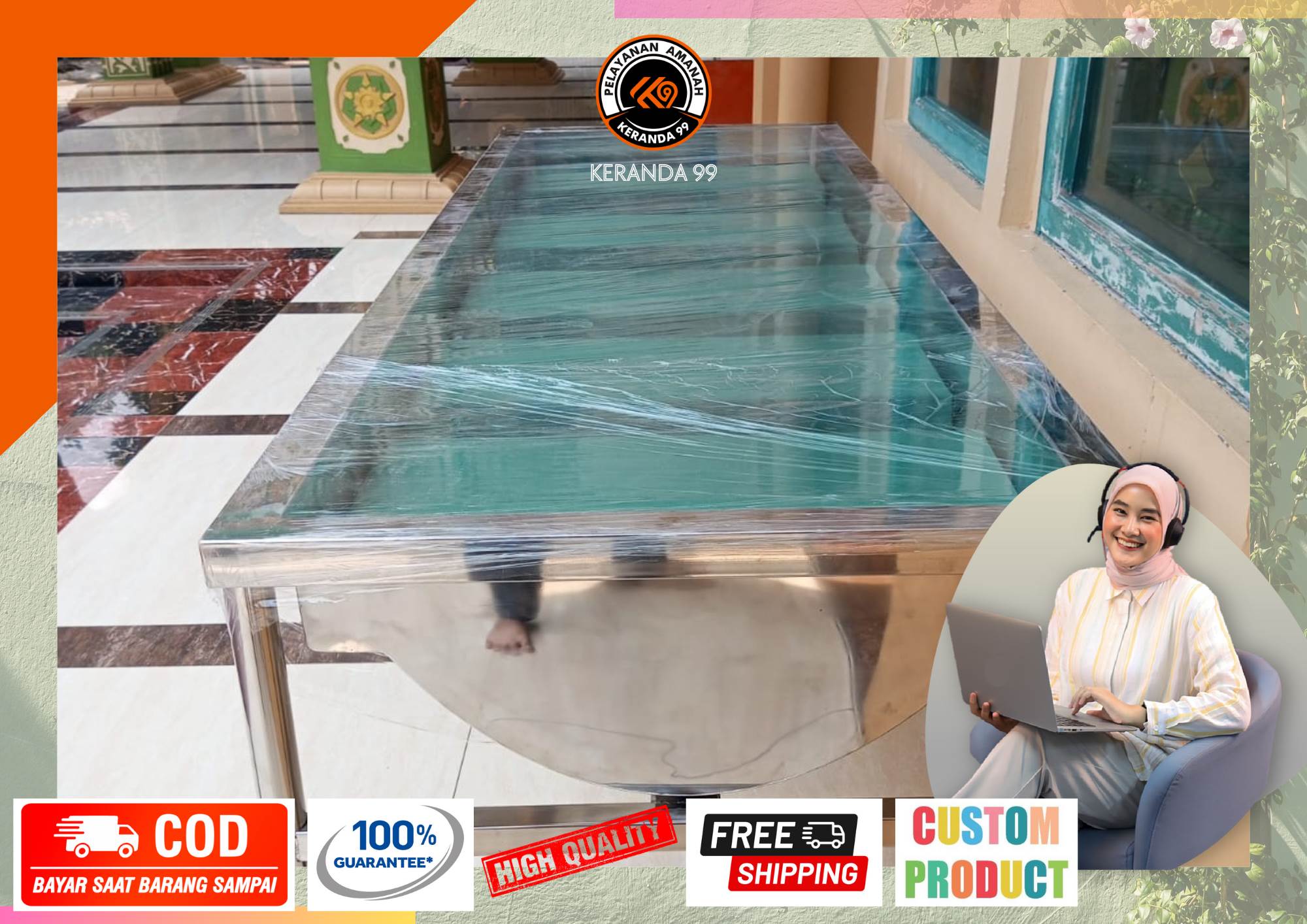 Bengkel Keranda Mayit Bahan Stainless Di Madiun