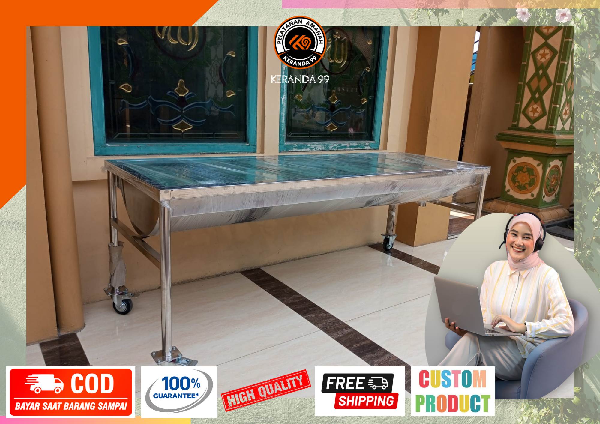 Bengkel Keranda Mayit Bahan Stainless Di Madiun