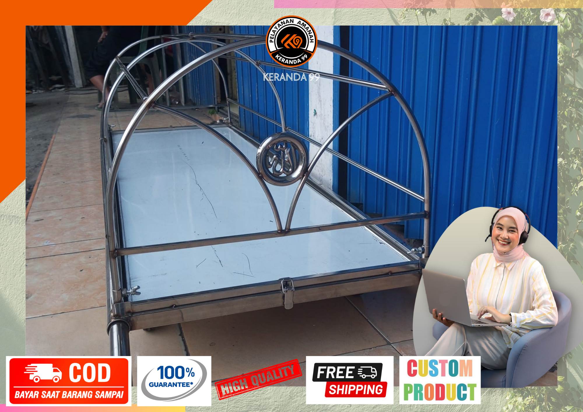 Bengkel Keranda Mayit Bahan Stainless Di Madiun