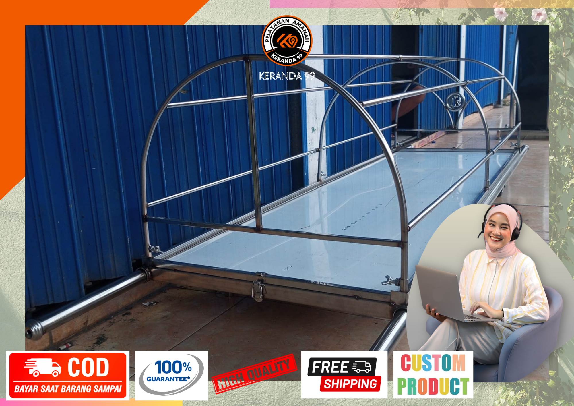 Bengkel Keranda Mayit Bahan Stainless Di Madiun