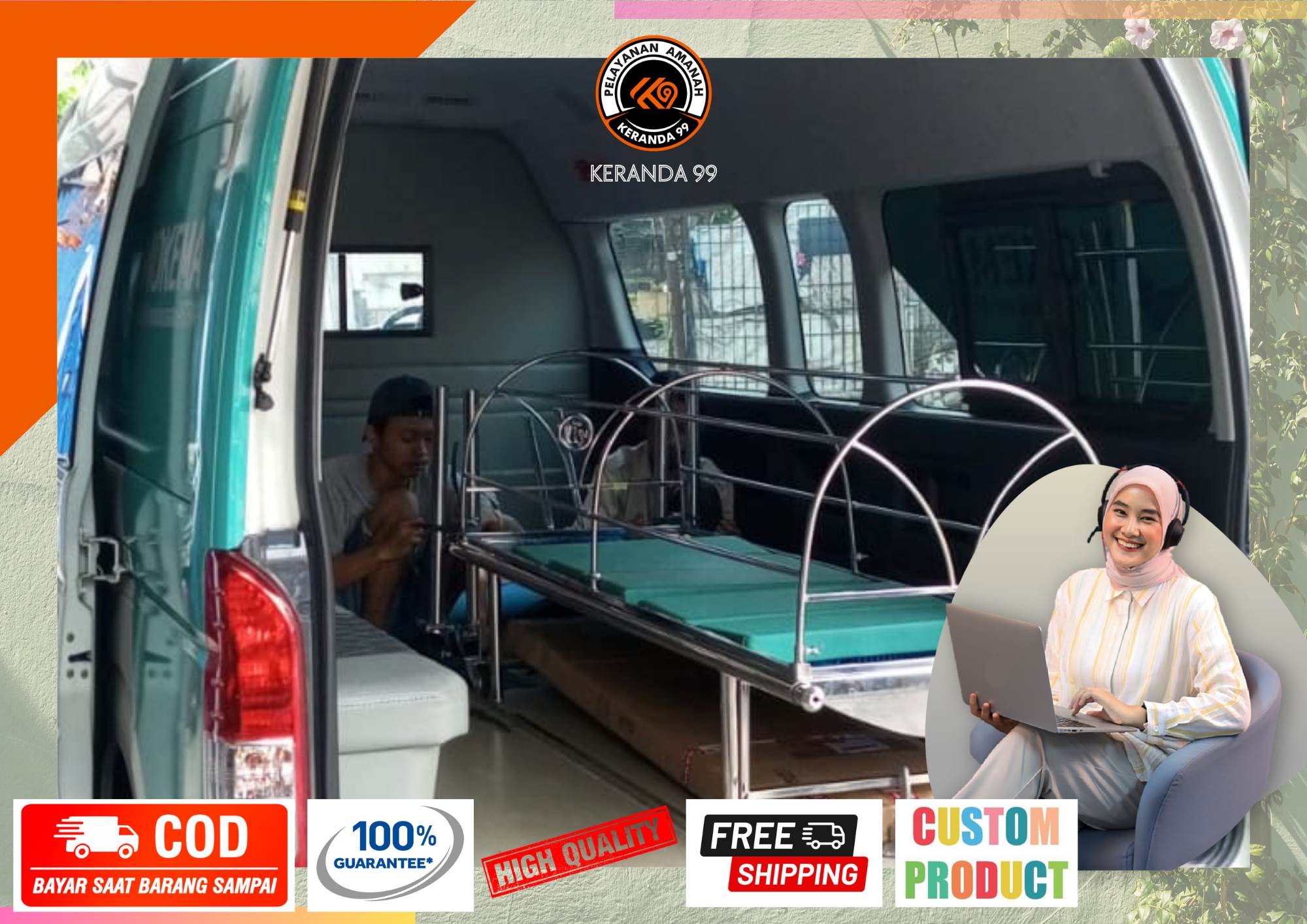 Bengkel Keranda Mayit Bahan Stainless Di Madiun